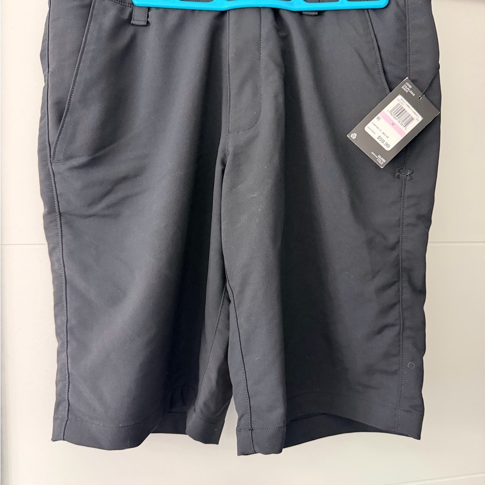 Under Armour Golf Men's Black Athletic Shorts